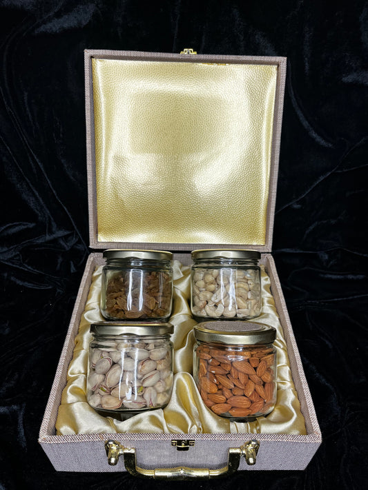 Celebrations 4 Jar Dryfruit Gifting