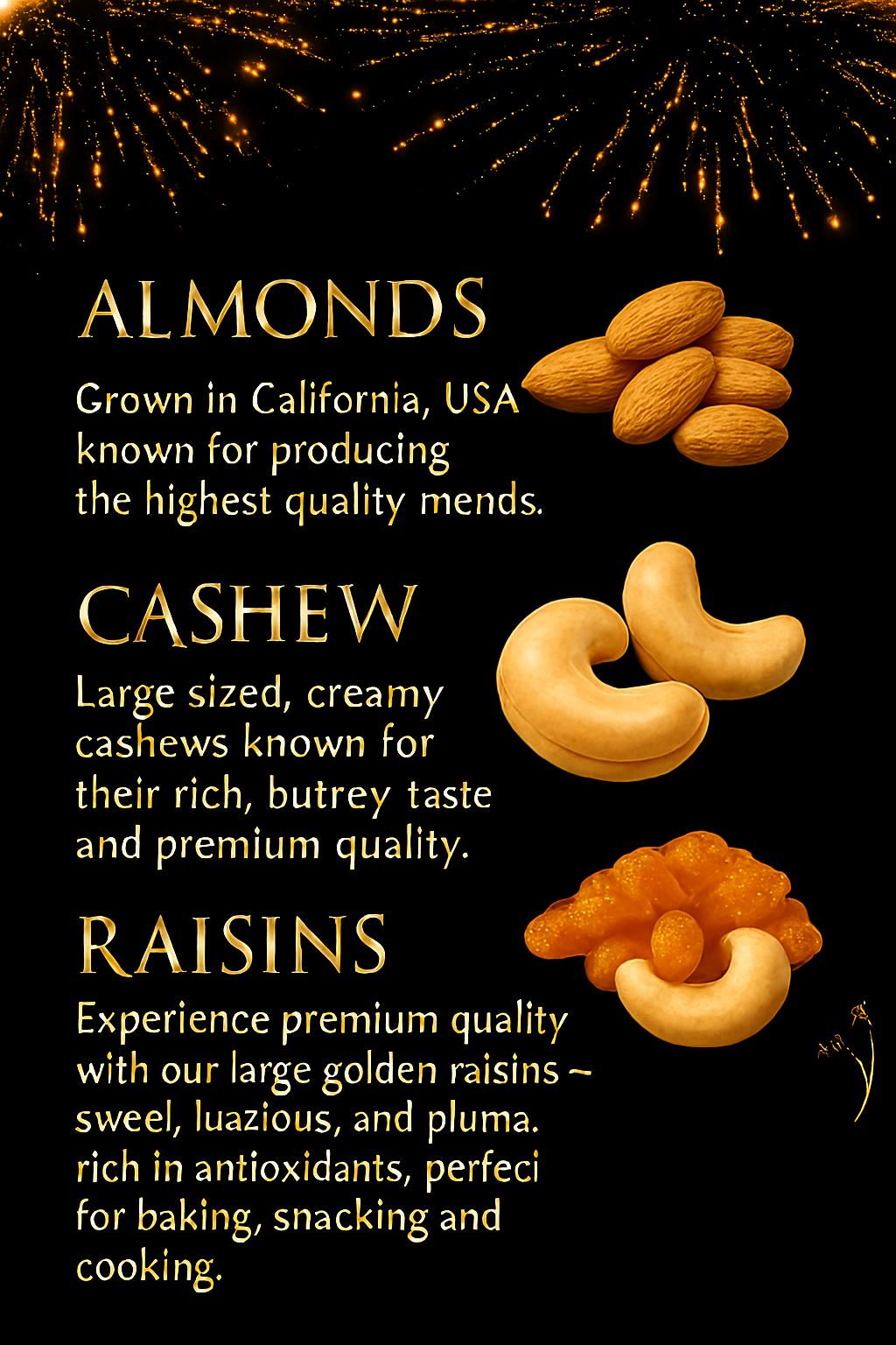 Elegant 3 Jar Dryfruits Premium Gifting