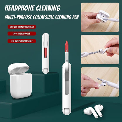 7-in-1 Electronics Cleaner Kit - Keyboard Cleaner kit, Portable Multifunctional Cleaning Tools